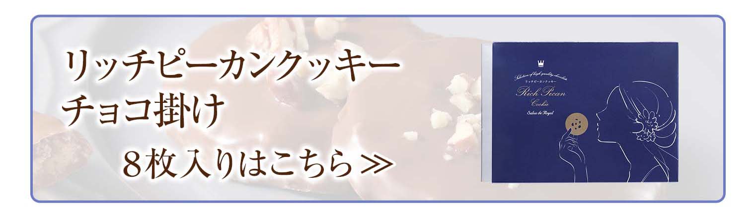 リッチピーカンクッキーチョコ掛け(12枚入り/箱)