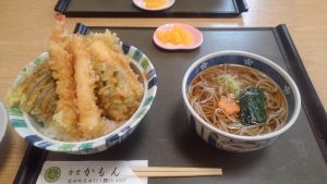 かもんの天丼とそば